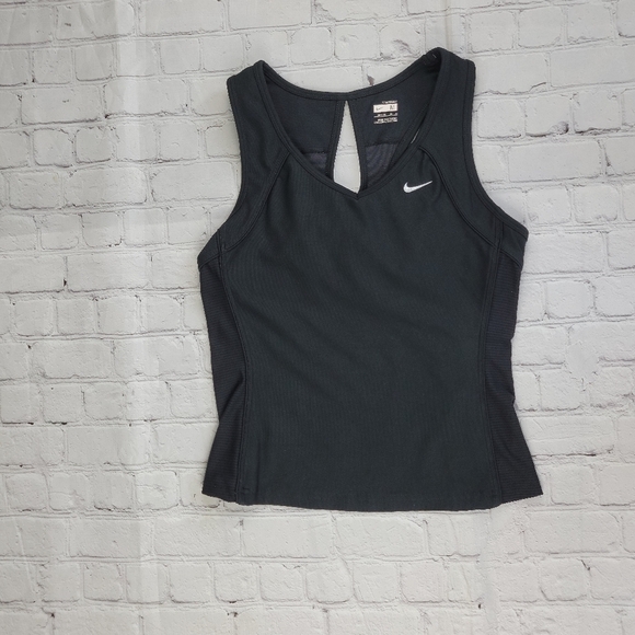 NIKE keyhole racerback athletic tank with - Picture 10 of 10